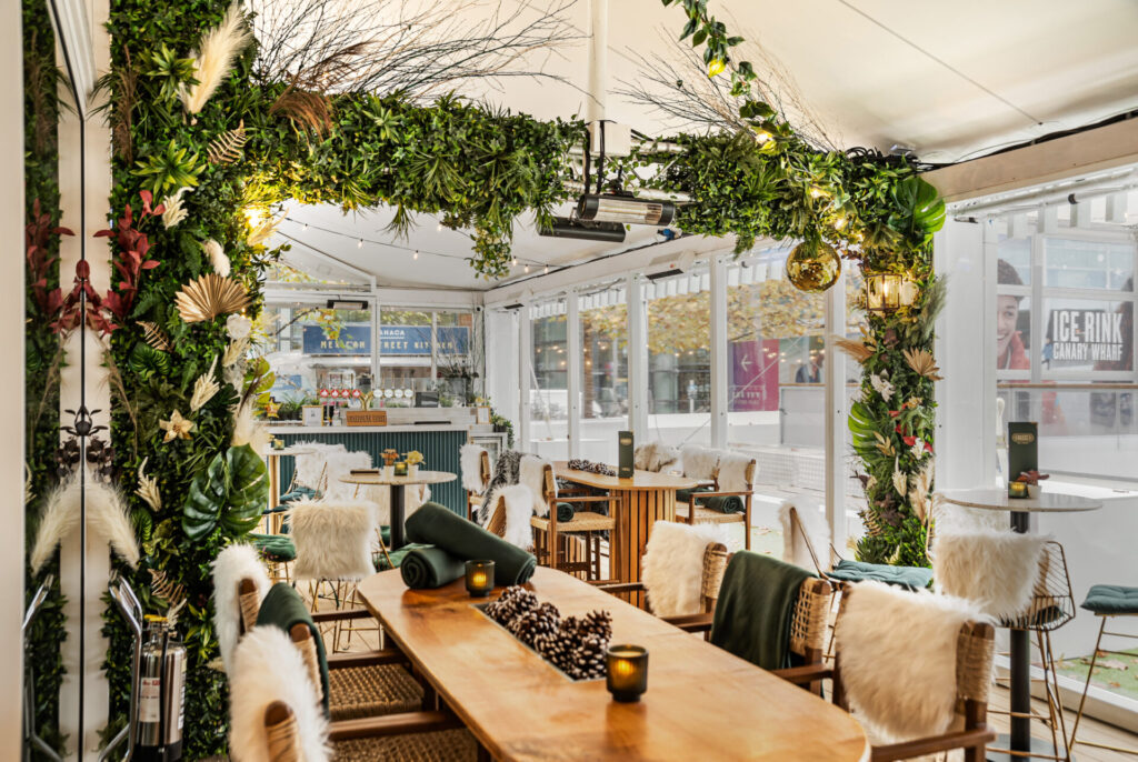Ice Rink Canary Wharf - Oasis Bar and Terrace